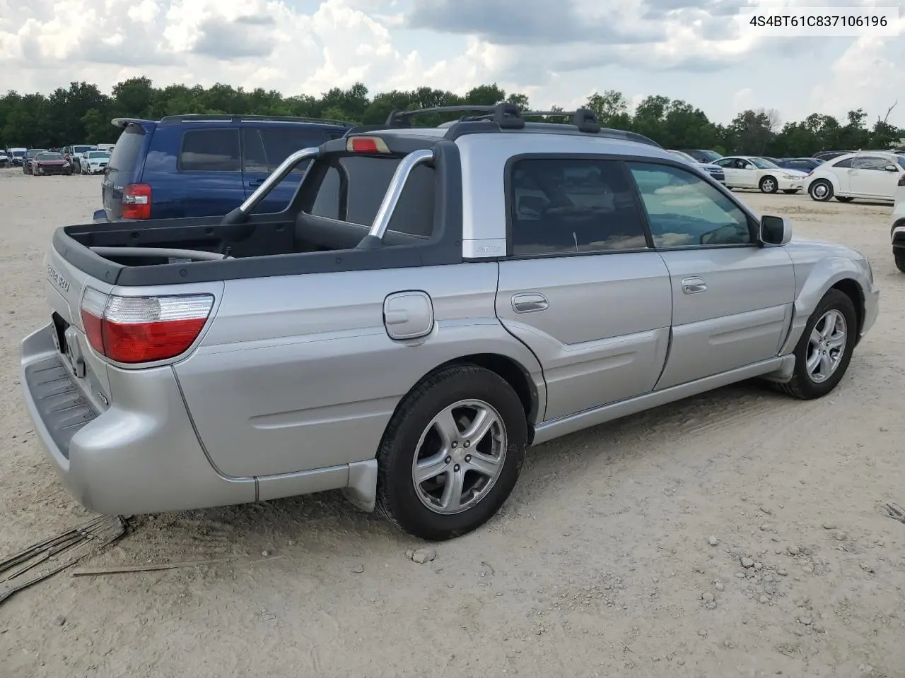 2003 Subaru Baja VIN: 4S4BT61C837106196 Lot: 62316865