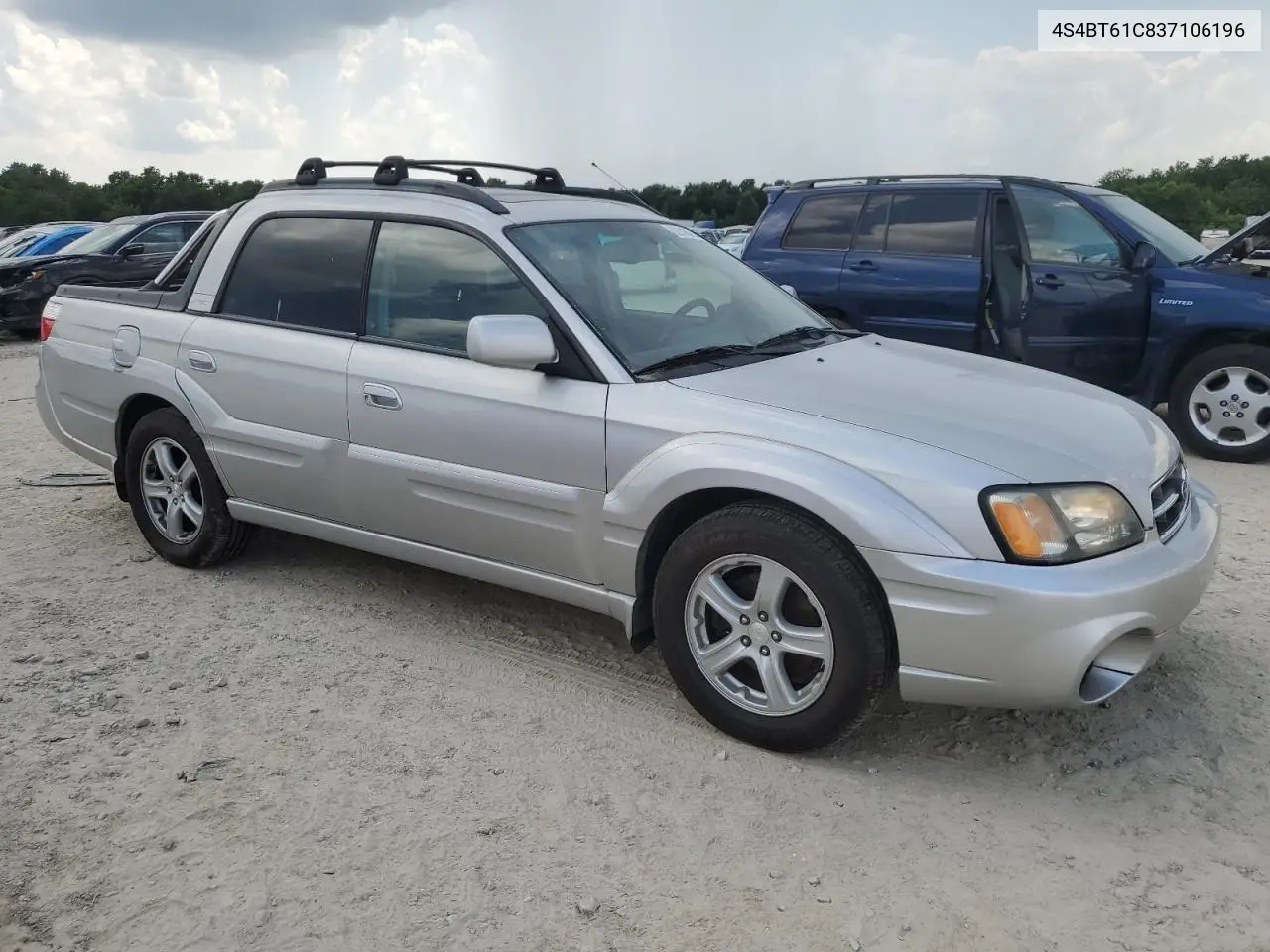 2003 Subaru Baja VIN: 4S4BT61C837106196 Lot: 62316865