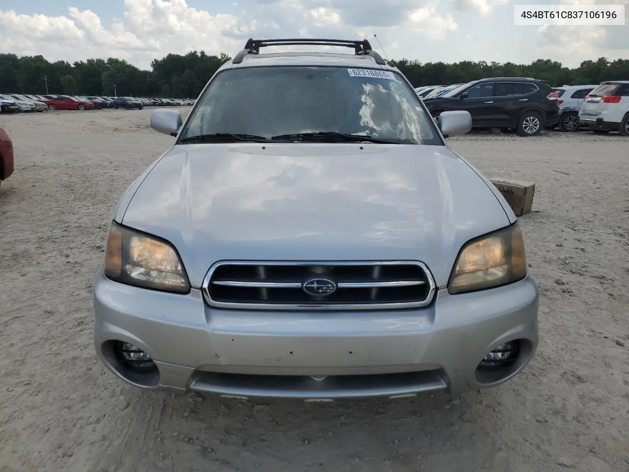 2003 Subaru Baja VIN: 4S4BT61C837106196 Lot: 62316865