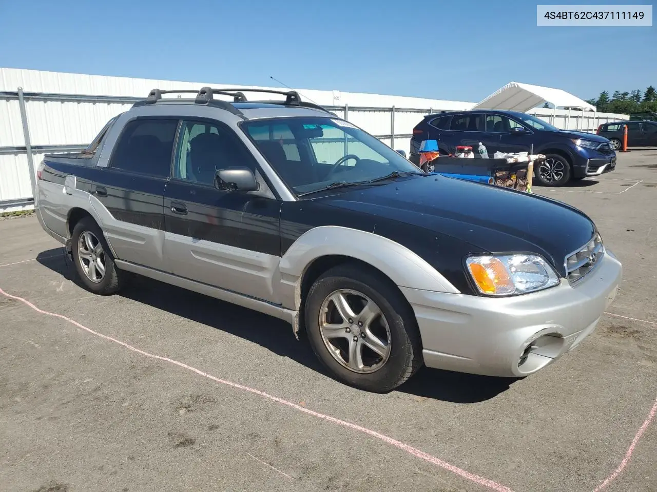 2003 Subaru Baja Sport VIN: 4S4BT62C437111149 Lot: 63090825