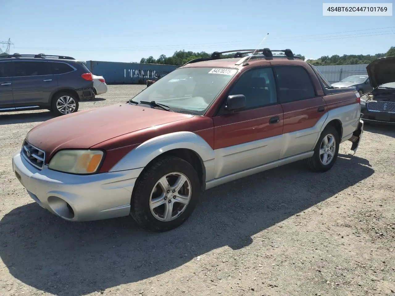2004 Subaru Baja Sport VIN: 4S4BT62C447101769 Lot: 54370275