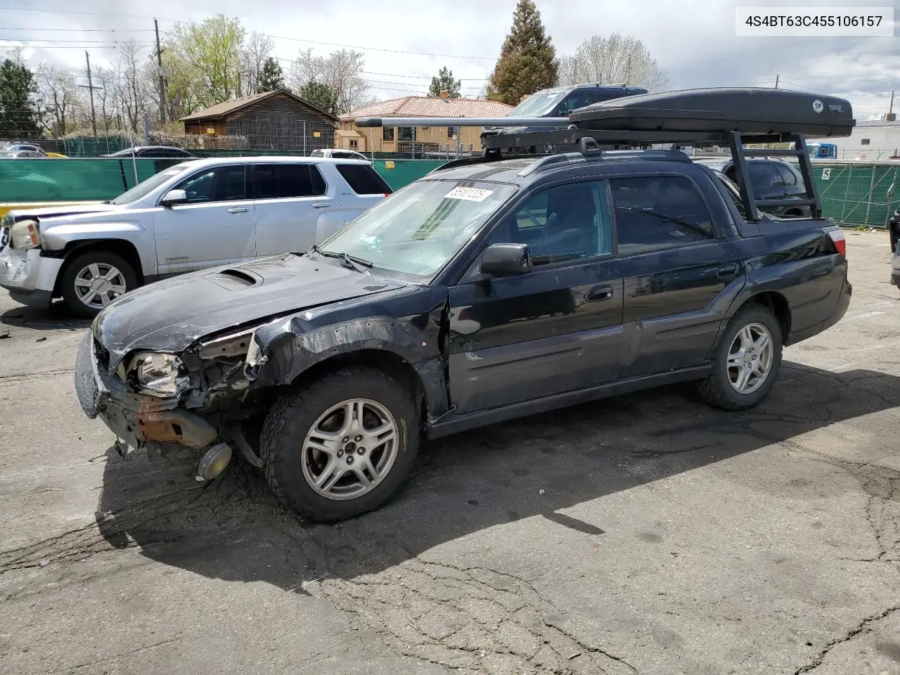 2005 Subaru Baja Turbo VIN: 4S4BT63C455106157 Lot: 55101225