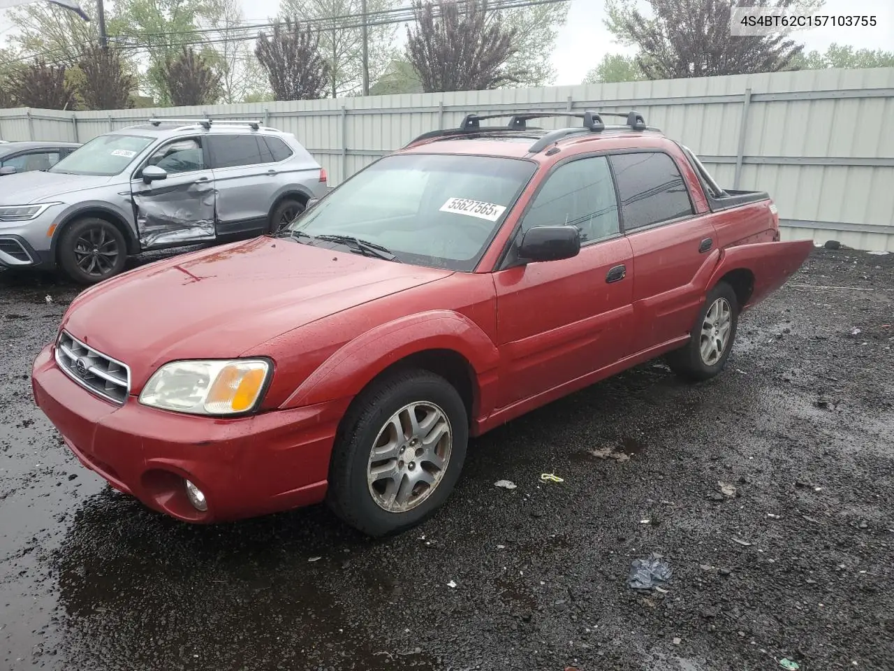 2005 Subaru Baja Sport VIN: 4S4BT62C157103755 Lot: 55627565