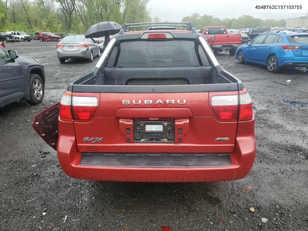 2005 Subaru Baja Sport VIN: 4S4BT62C157103755 Lot: 55627565
