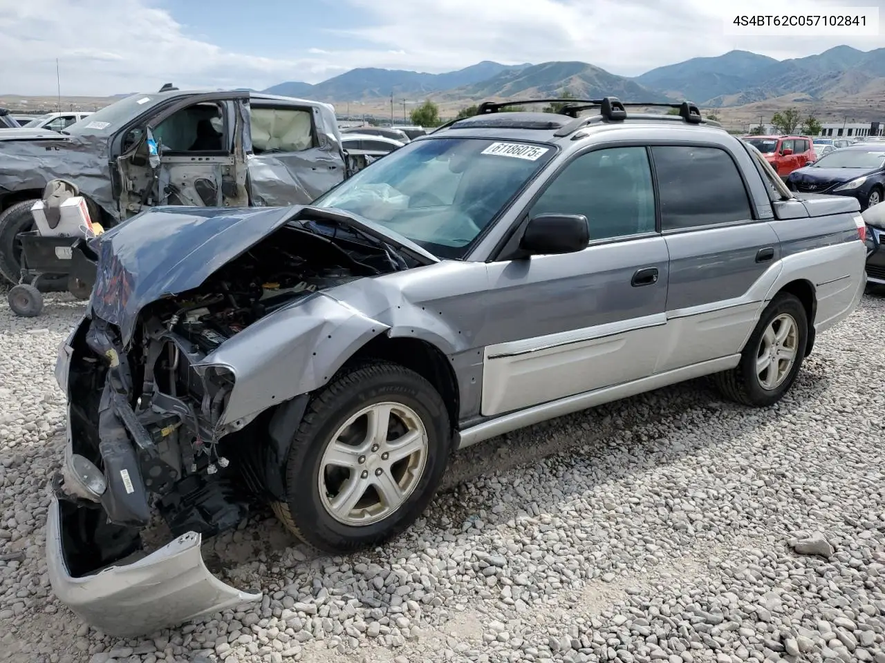 2005 Subaru Baja Sport VIN: 4S4BT62C057102841 Lot: 61186075