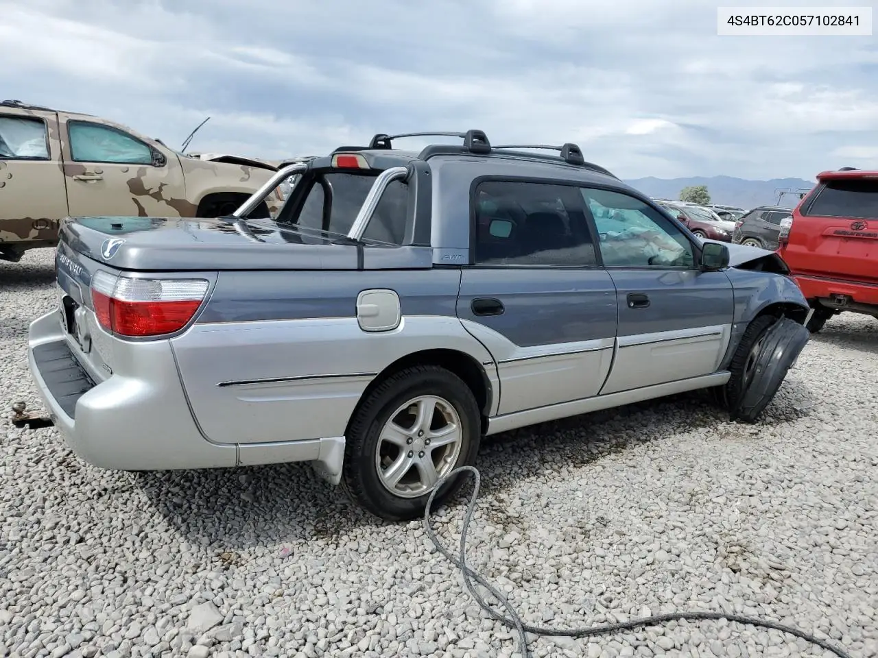2005 Subaru Baja Sport VIN: 4S4BT62C057102841 Lot: 61186075