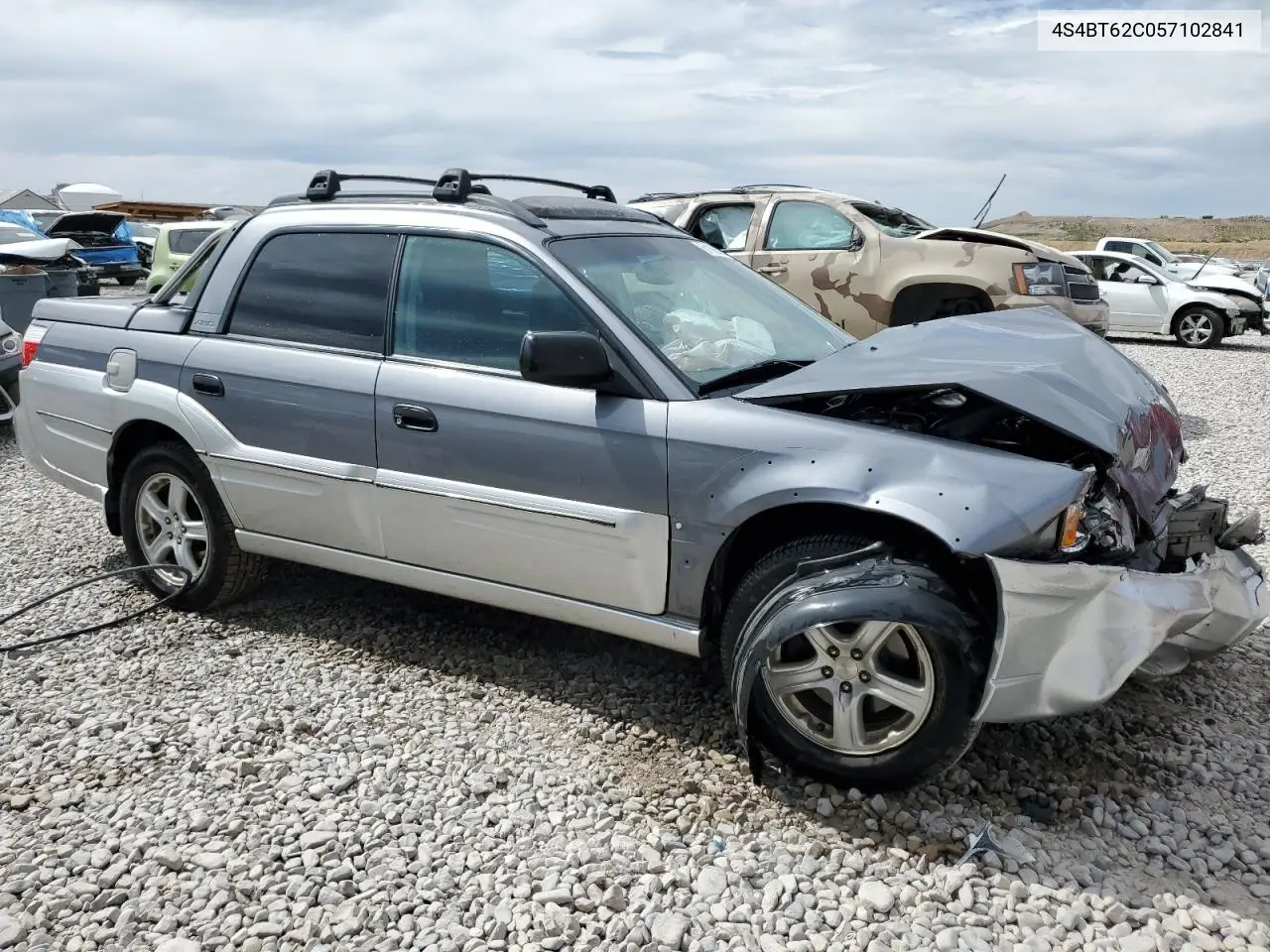 2005 Subaru Baja Sport VIN: 4S4BT62C057102841 Lot: 61186075
