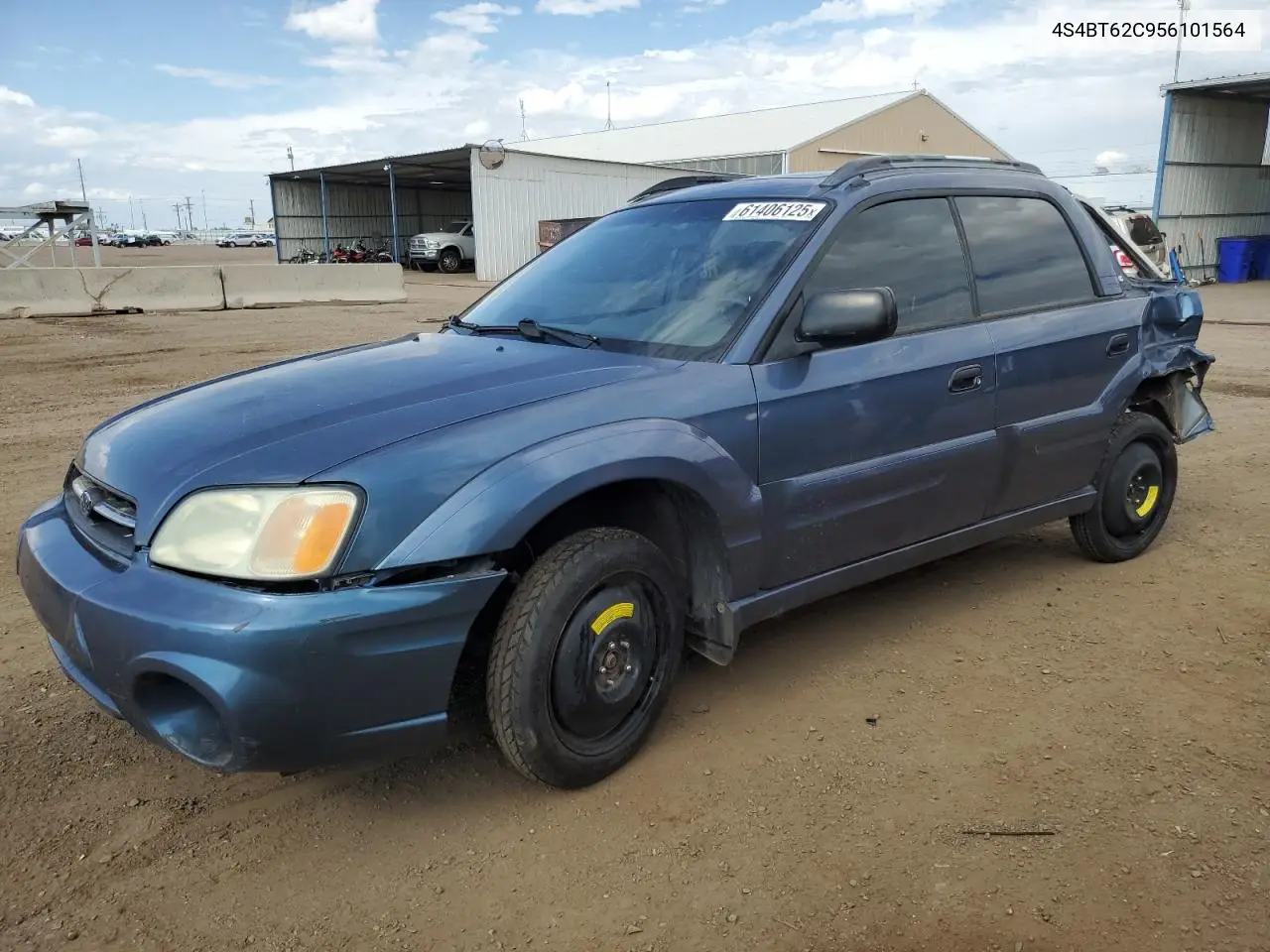2005 Subaru Baja Sport VIN: 4S4BT62C956101564 Lot: 61406125