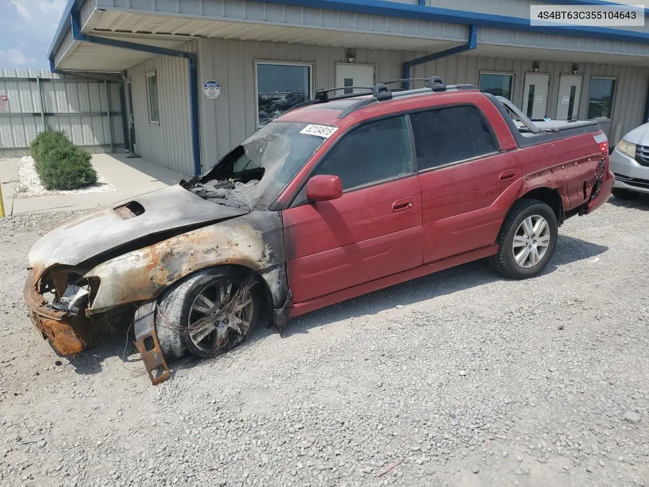 2005 Subaru Baja Turbo VIN: 4S4BT63C355104643 Lot: 62134915