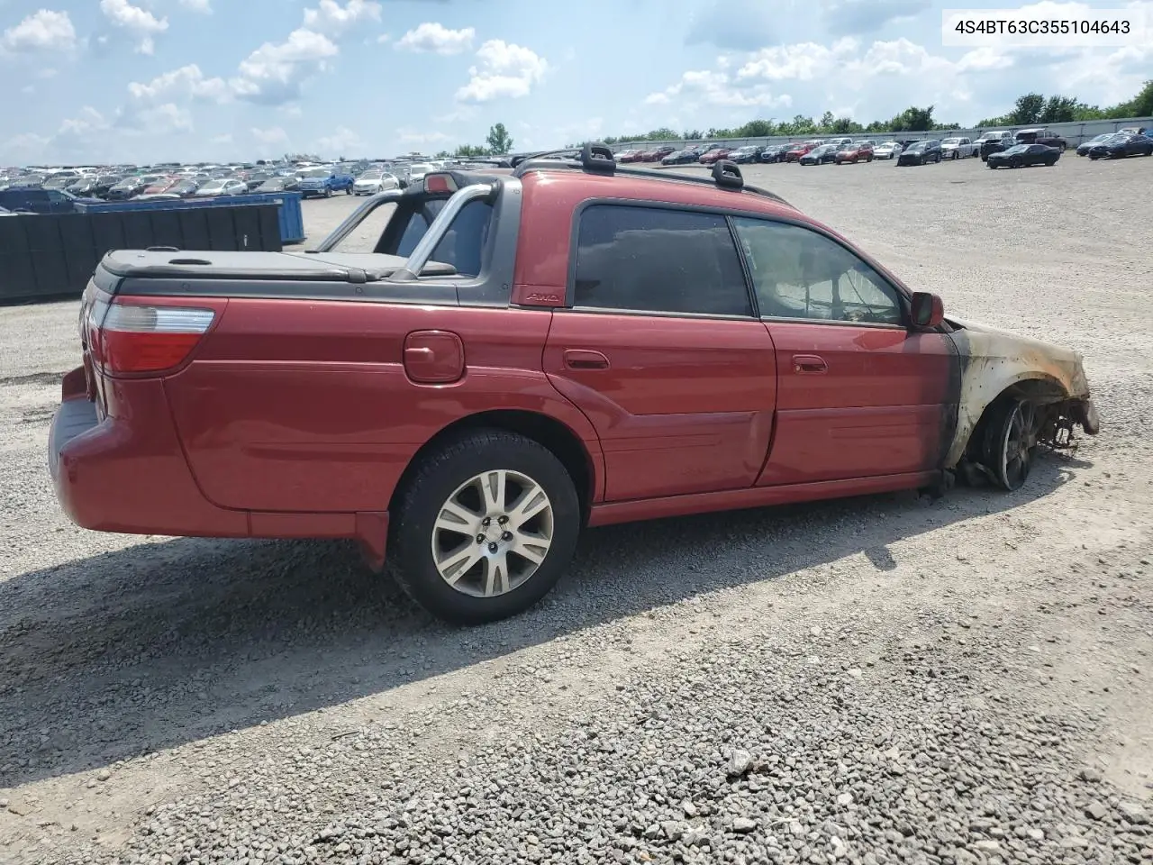 2005 Subaru Baja Turbo VIN: 4S4BT63C355104643 Lot: 62134915