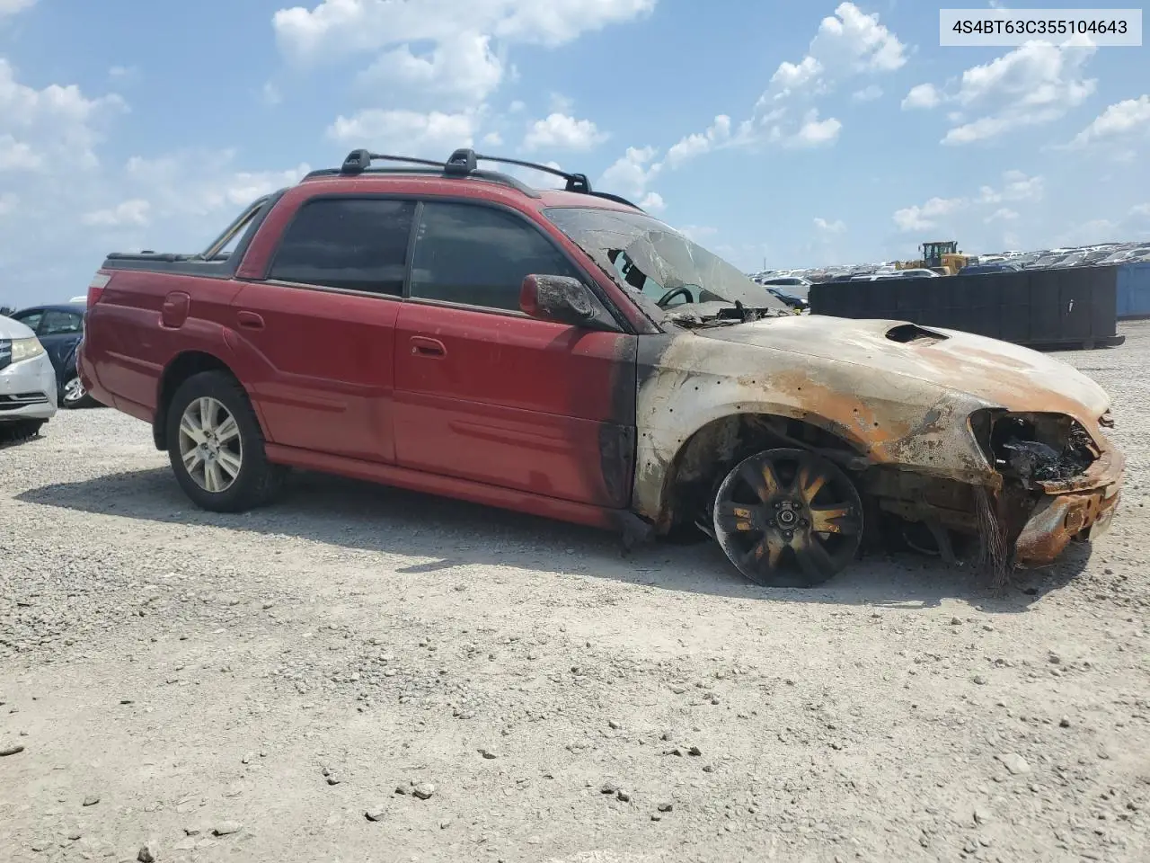 2005 Subaru Baja Turbo VIN: 4S4BT63C355104643 Lot: 62134915