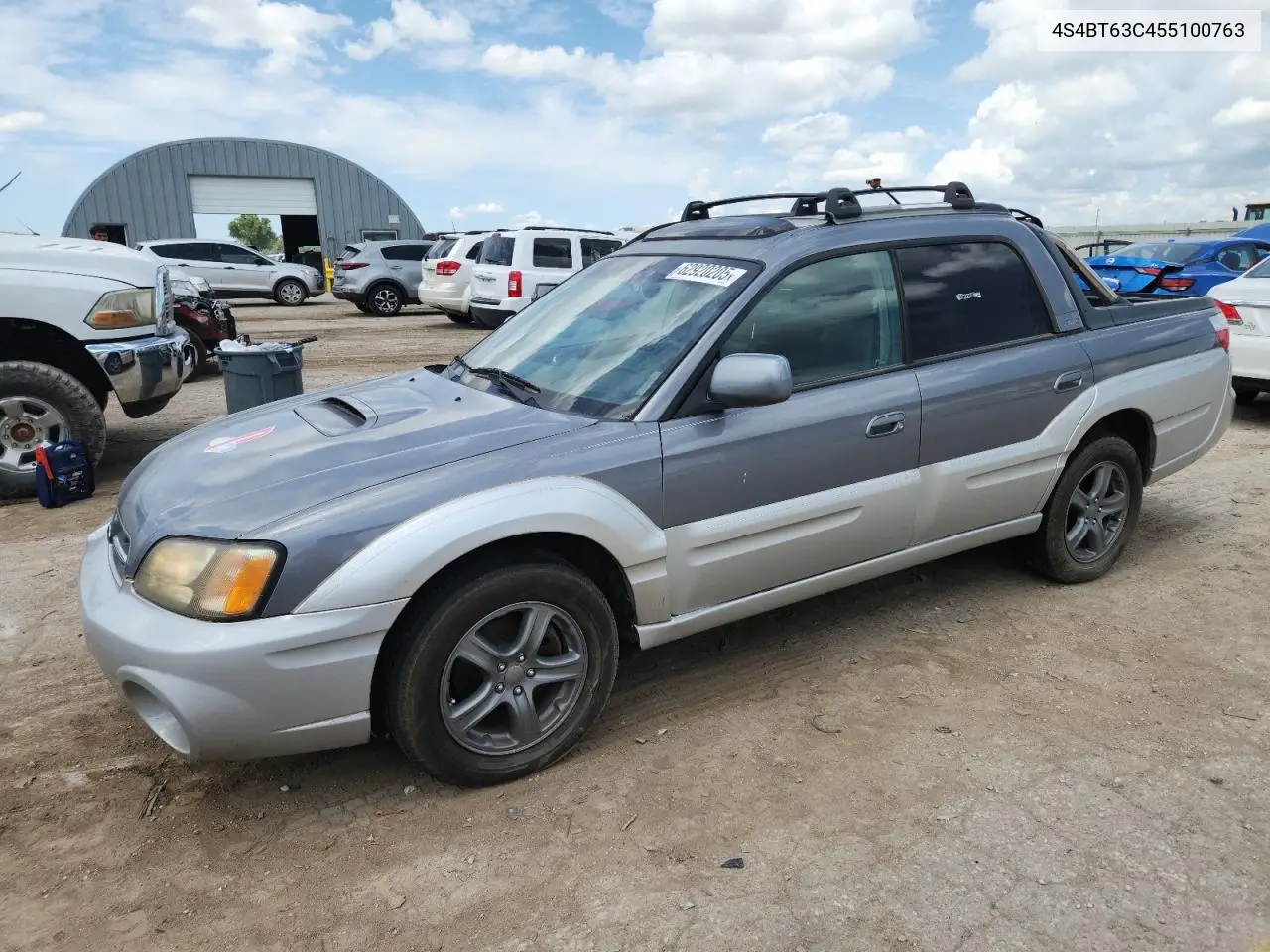 2005 Subaru Baja Turbo VIN: 4S4BT63C455100763 Lot: 62920205