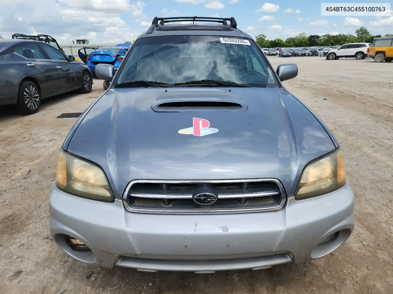 2005 Subaru Baja Turbo VIN: 4S4BT63C455100763 Lot: 62920205