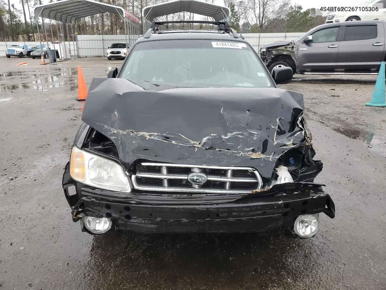 2006 Subaru Baja Sport VIN: 4S4BT62C267105306 Lot: 41841405