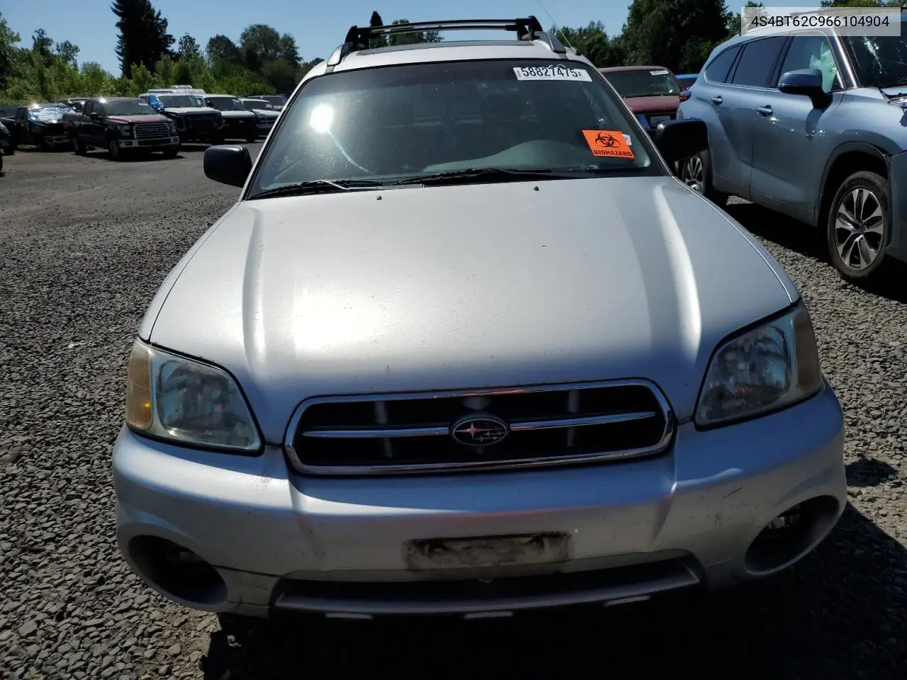 2006 Subaru Baja Sport VIN: 4S4BT62C966104904 Lot: 58827475