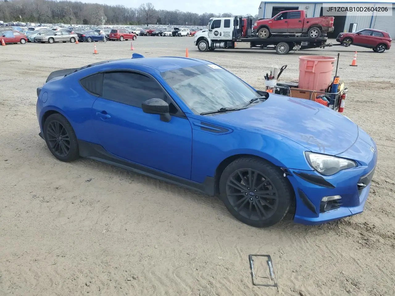 2013 Subaru Brz 2.0 Premium VIN: JF1ZCAB10D2604206 Lot: 46049855