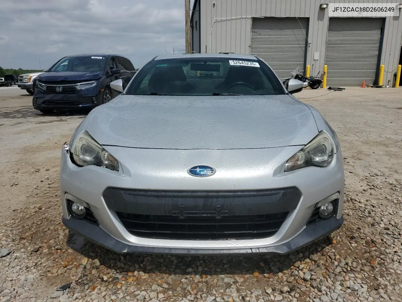 2013 Subaru Brz 2.0 Limited VIN: JF1ZCAC18D2606249 Lot: 52645235