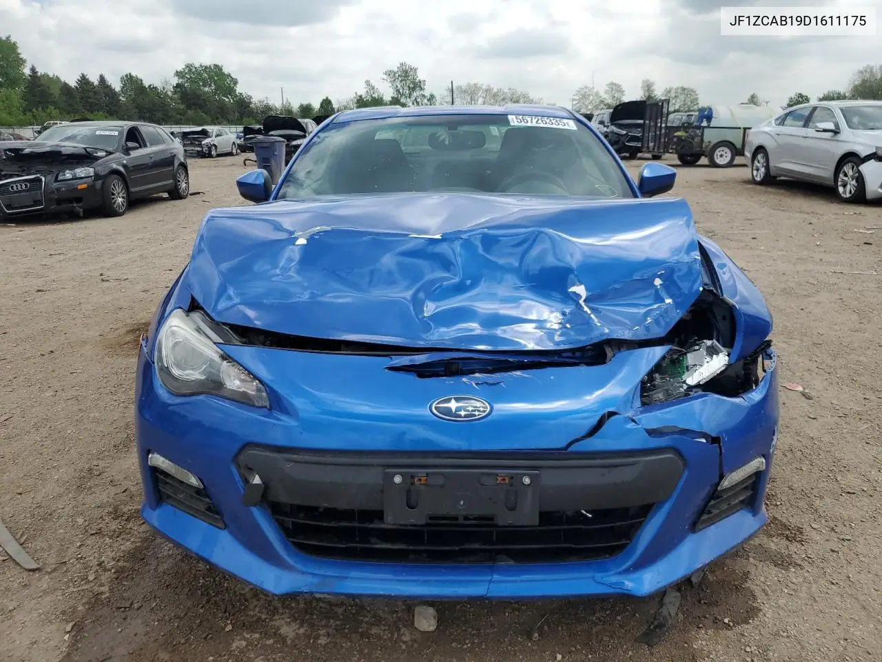 2013 Subaru Brz 2.0 Premium VIN: JF1ZCAB19D1611175 Lot: 56726335
