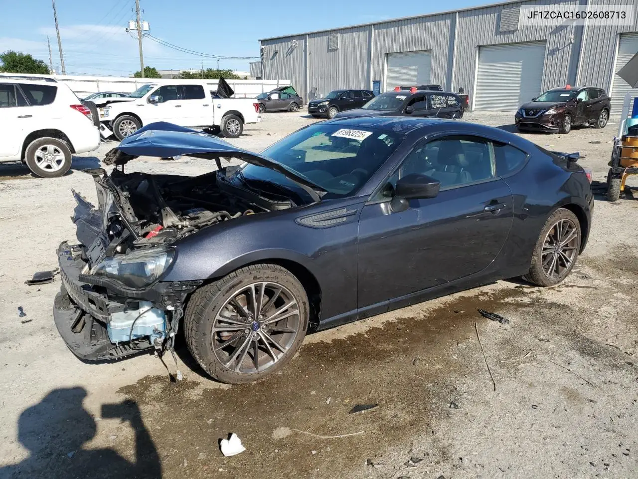 2013 Subaru Brz 2.0 Limited VIN: JF1ZCAC16D2608713 Lot: 61963225