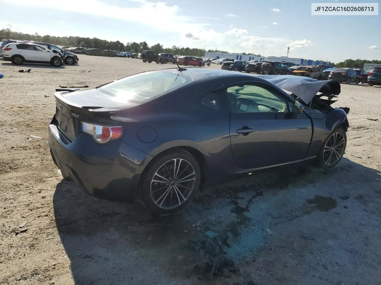 2013 Subaru Brz 2.0 Limited VIN: JF1ZCAC16D2608713 Lot: 61963225