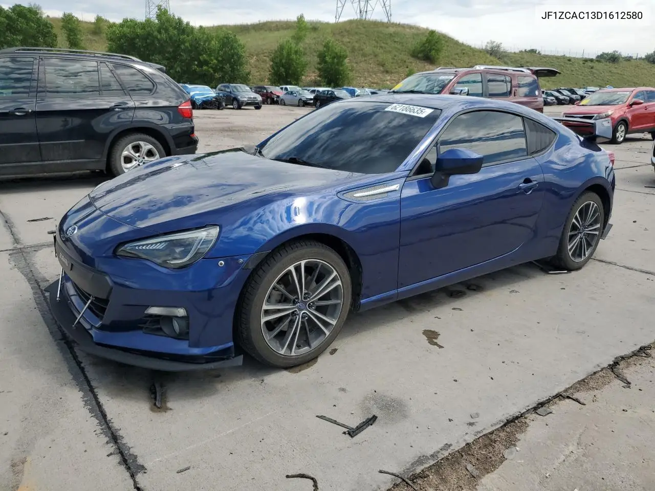 2013 Subaru Brz 2.0 Limited VIN: JF1ZCAC13D1612580 Lot: 62186635