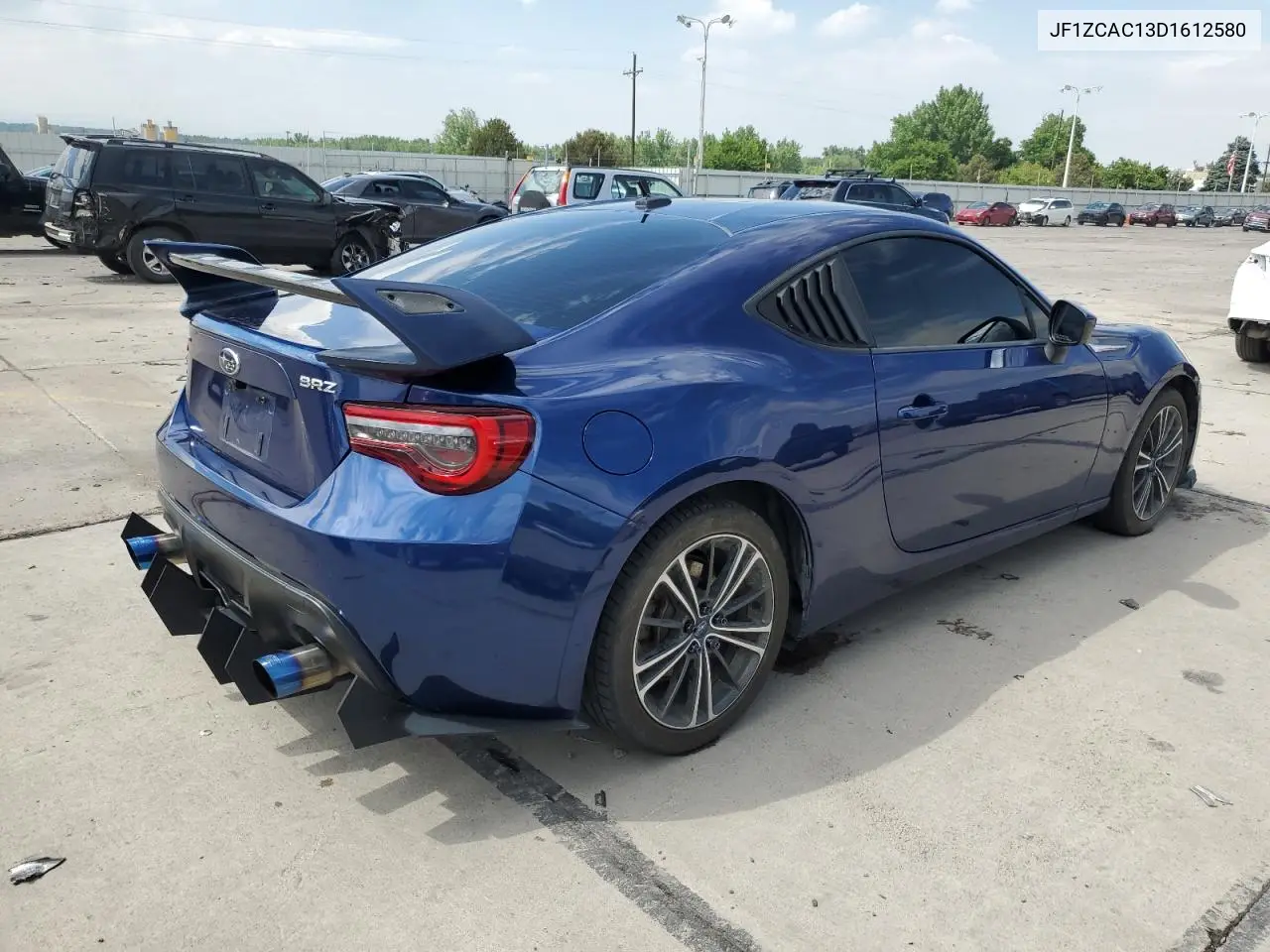 2013 Subaru Brz 2.0 Limited VIN: JF1ZCAC13D1612580 Lot: 62186635