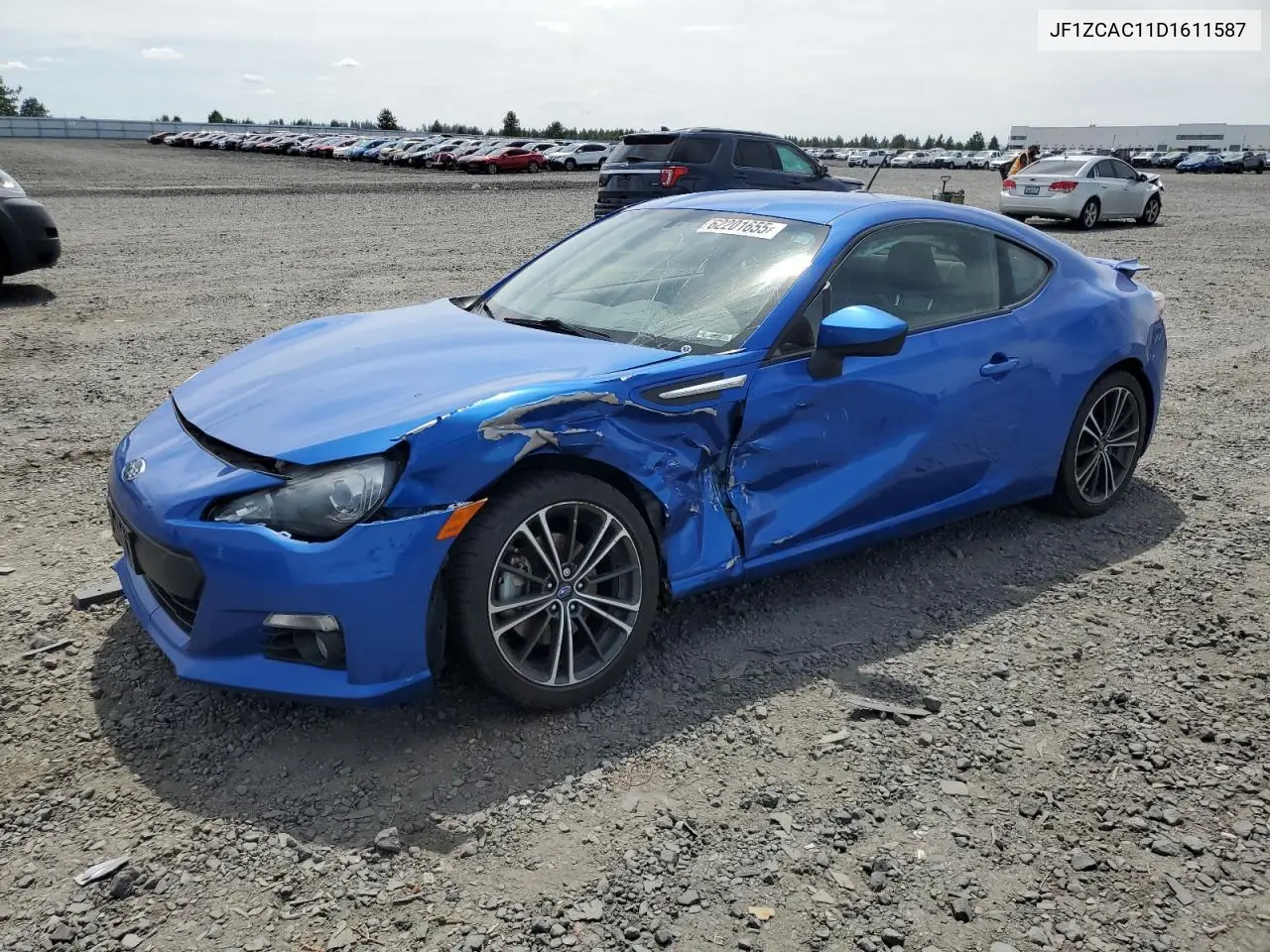 2013 Subaru Brz 2.0 Limited VIN: JF1ZCAC11D1611587 Lot: 62201655