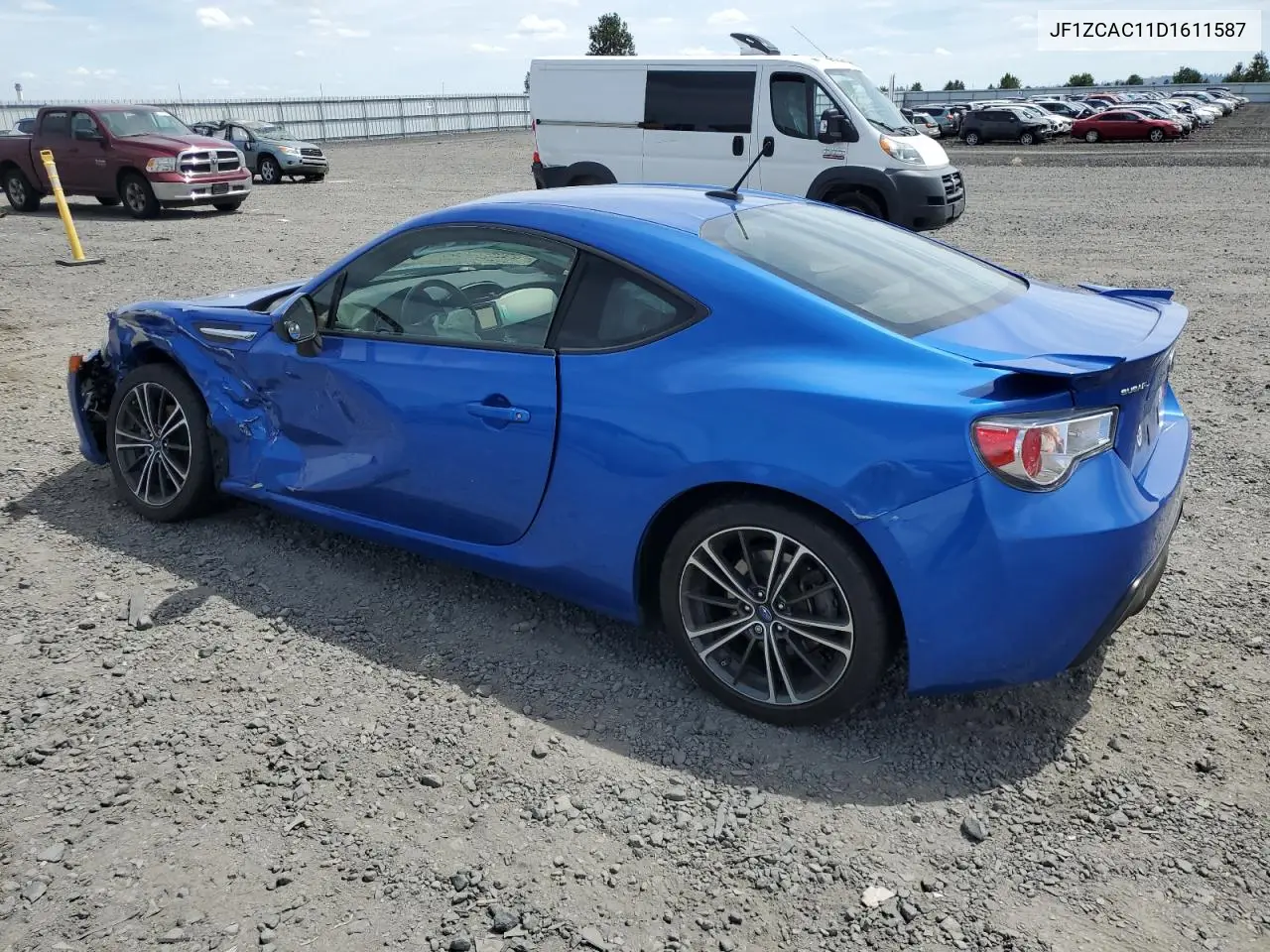 2013 Subaru Brz 2.0 Limited VIN: JF1ZCAC11D1611587 Lot: 62201655