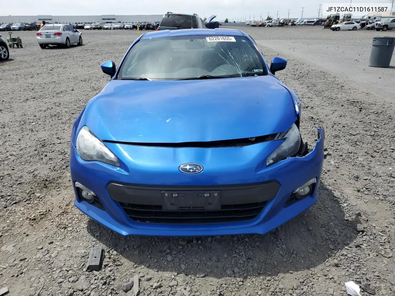 2013 Subaru Brz 2.0 Limited VIN: JF1ZCAC11D1611587 Lot: 62201655