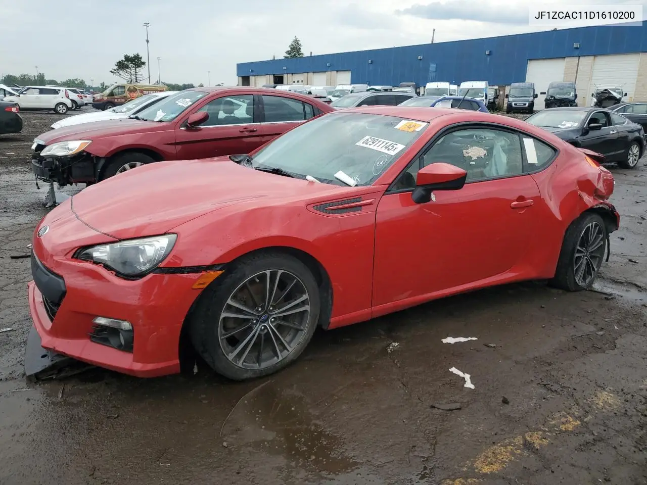 2013 Subaru Brz 2.0 Limited VIN: JF1ZCAC11D1610200 Lot: 62911145