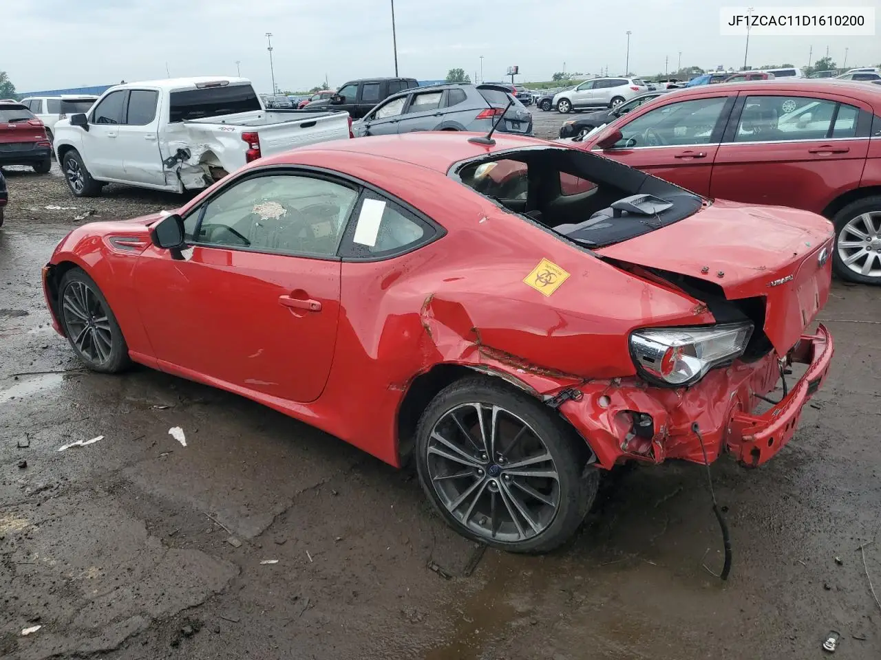 2013 Subaru Brz 2.0 Limited VIN: JF1ZCAC11D1610200 Lot: 62911145