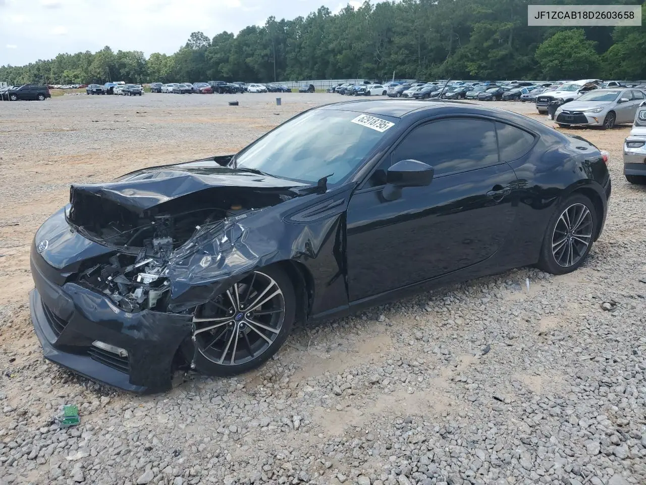 2013 Subaru Brz 2.0 Premium VIN: JF1ZCAB18D2603658 Lot: 62918795