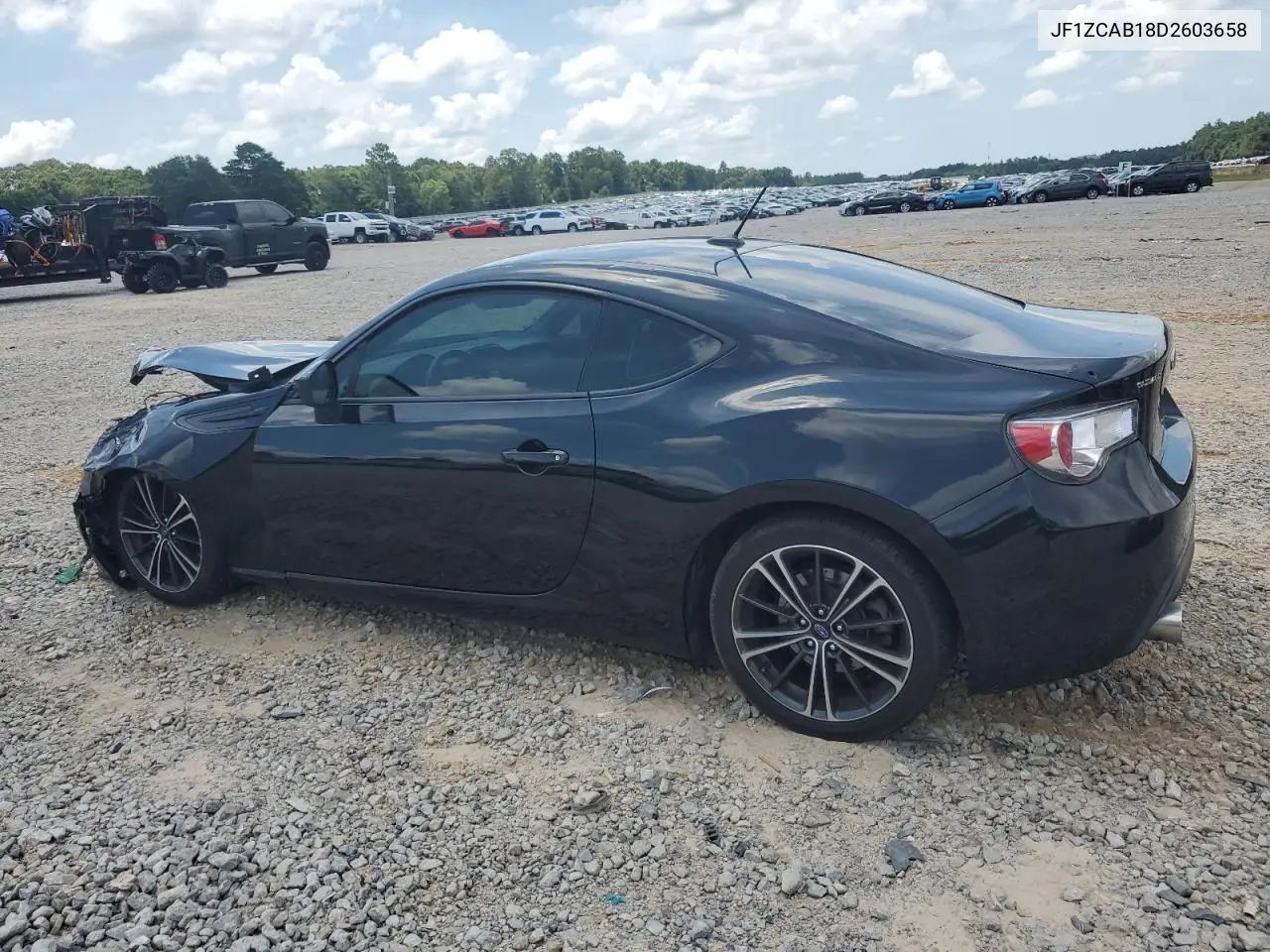 2013 Subaru Brz 2.0 Premium VIN: JF1ZCAB18D2603658 Lot: 62918795