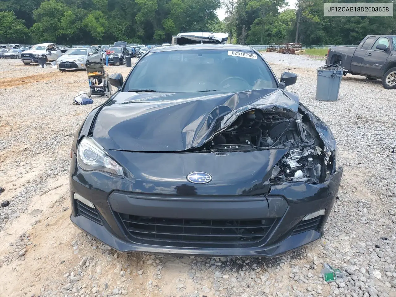 2013 Subaru Brz 2.0 Premium VIN: JF1ZCAB18D2603658 Lot: 62918795