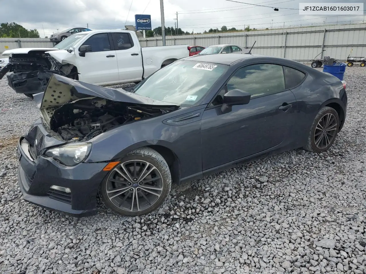 2013 Subaru Brz 2.0 Premium VIN: JF1ZCAB16D1603017 Lot: 63002075