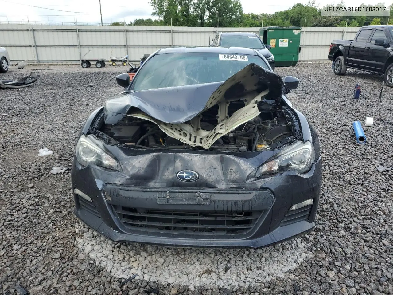 2013 Subaru Brz 2.0 Premium VIN: JF1ZCAB16D1603017 Lot: 63002075