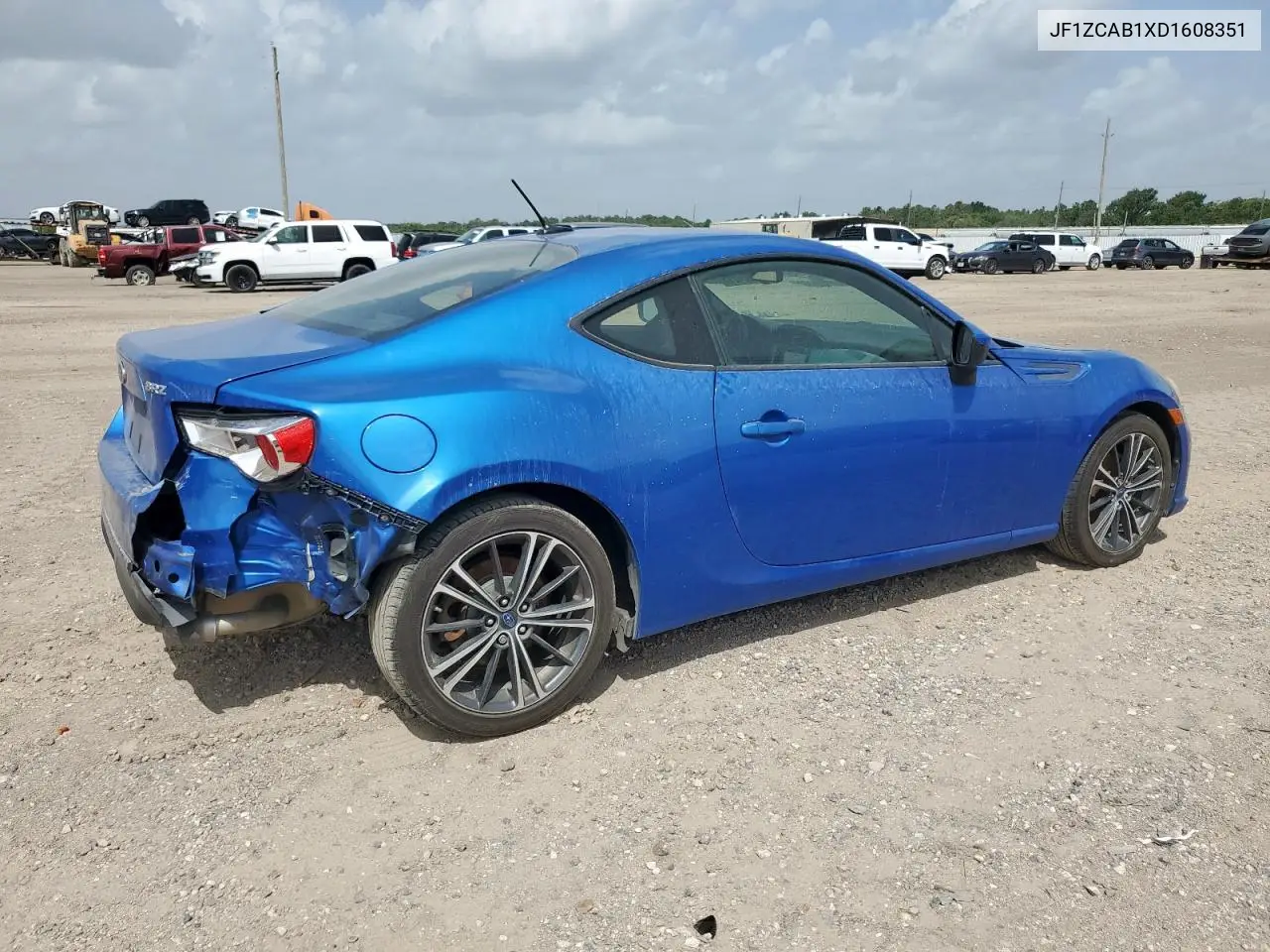 2013 Subaru Brz 2.0 Premium VIN: JF1ZCAB1XD1608351 Lot: 63004215