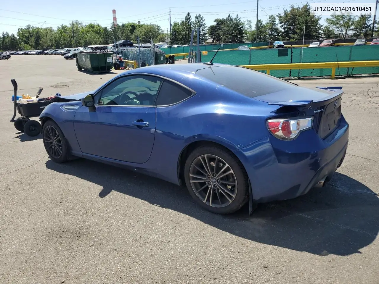 2013 Subaru Brz 2.0 Limited VIN: JF1ZCAC14D1610451 Lot: 63228565