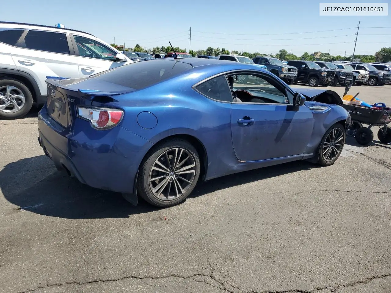 2013 Subaru Brz 2.0 Limited VIN: JF1ZCAC14D1610451 Lot: 63228565