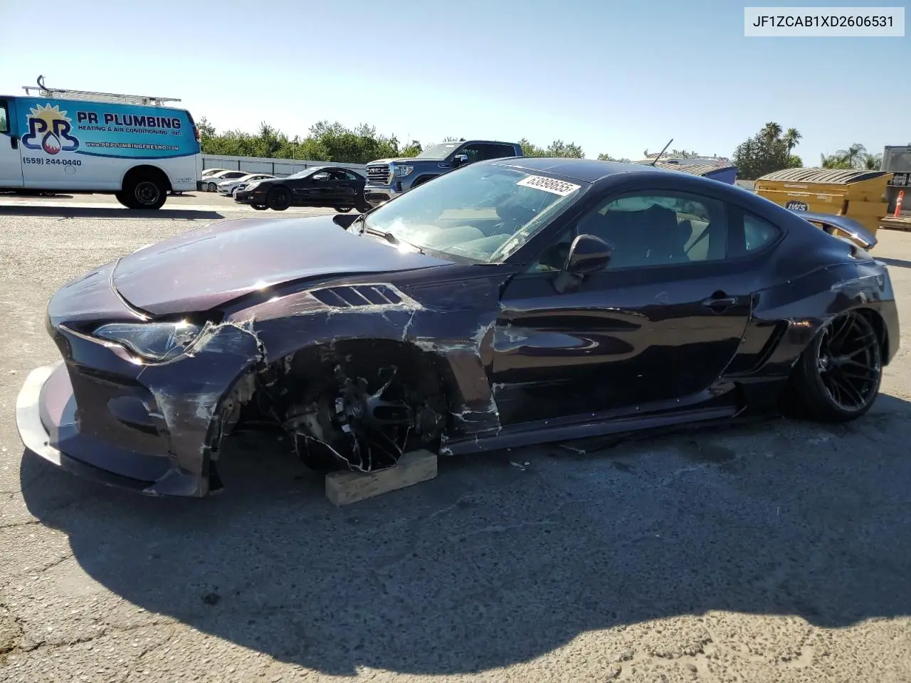 2013 Subaru Brz 2.0 Premium VIN: JF1ZCAB1XD2606531 Lot: 63898655