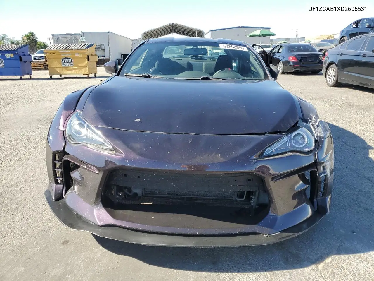 2013 Subaru Brz 2.0 Premium VIN: JF1ZCAB1XD2606531 Lot: 63898655
