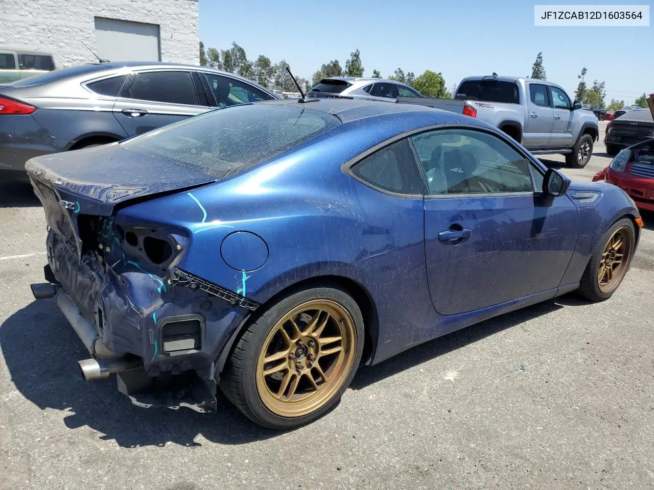 2013 Subaru Brz 2.0 Premium VIN: JF1ZCAB12D1603564 Lot: 64637425