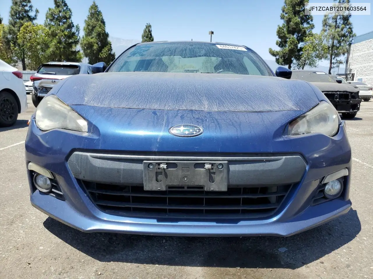 2013 Subaru Brz 2.0 Premium VIN: JF1ZCAB12D1603564 Lot: 64637425