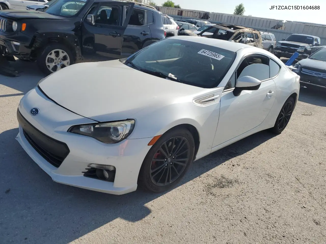 2013 Subaru Brz 2.0 Limited VIN: JF1ZCAC15D1604688 Lot: 64725965