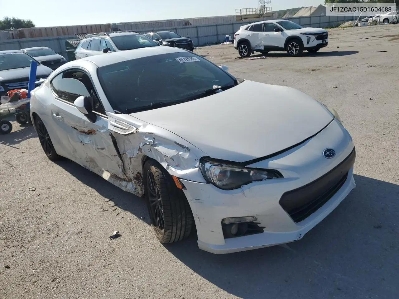 2013 Subaru Brz 2.0 Limited VIN: JF1ZCAC15D1604688 Lot: 64725965