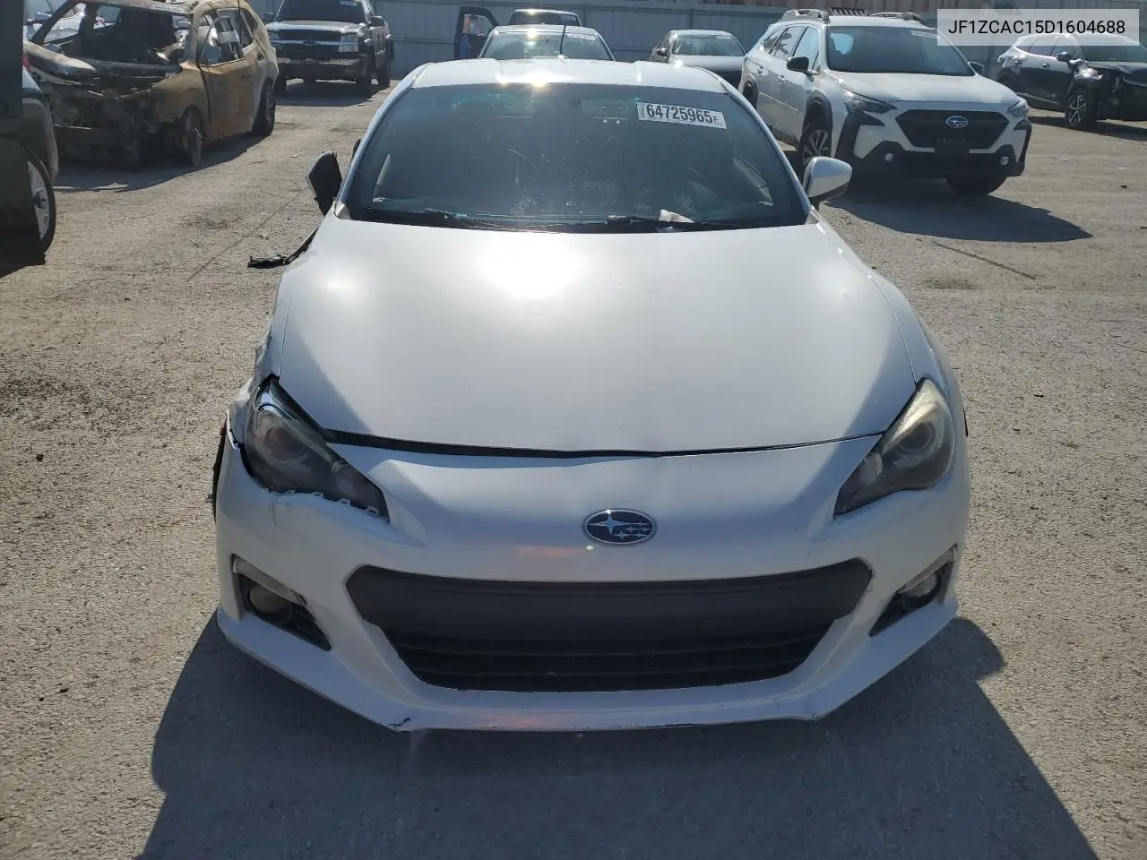 2013 Subaru Brz 2.0 Limited VIN: JF1ZCAC15D1604688 Lot: 64725965