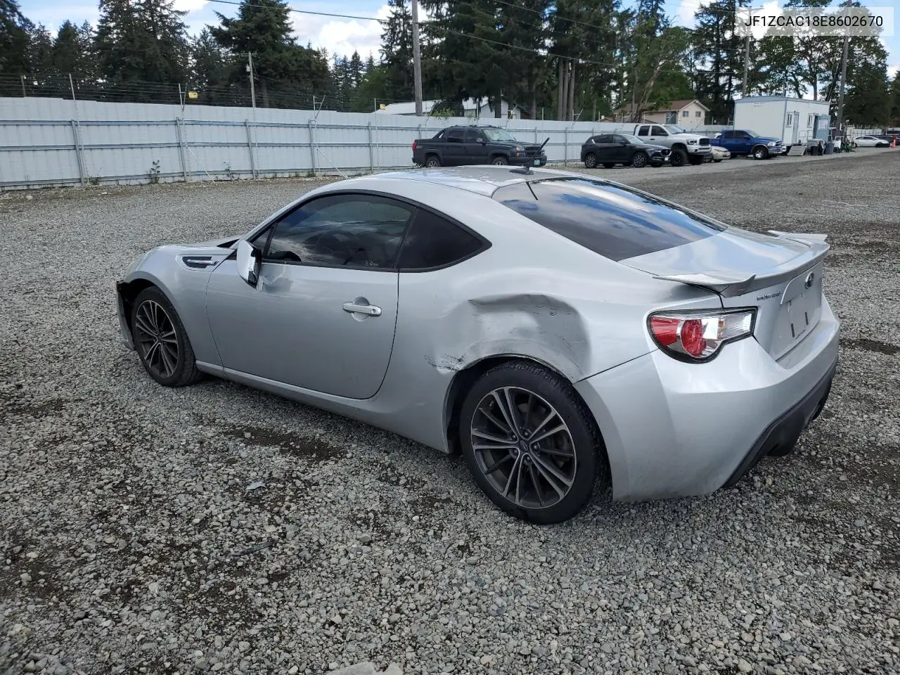 2014 Subaru Brz 2.0 Limited VIN: JF1ZCAC18E8602670 Lot: 56217745