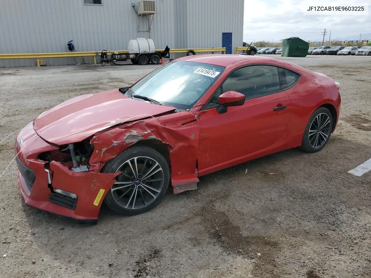 2014 Subaru Brz 2.0 Premium VIN: JF1ZCAB19E9603225 Lot: 61419475