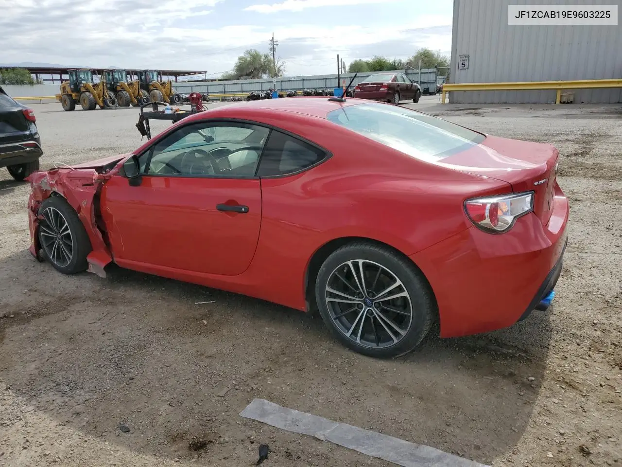 2014 Subaru Brz 2.0 Premium VIN: JF1ZCAB19E9603225 Lot: 61419475