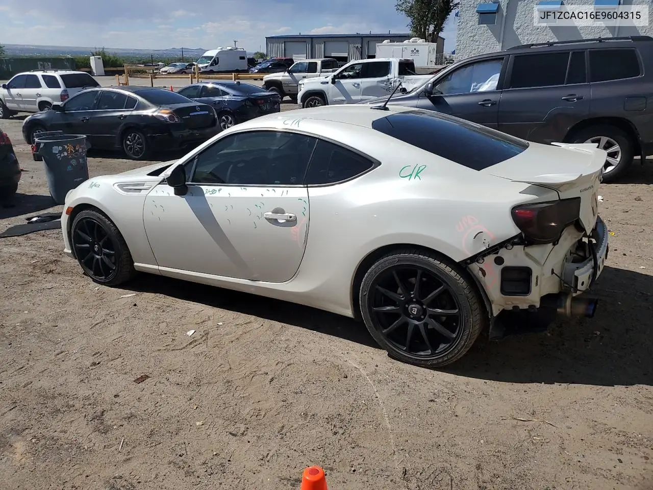 2014 Subaru Brz 2.0 Limited VIN: JF1ZCAC16E9604315 Lot: 62160055